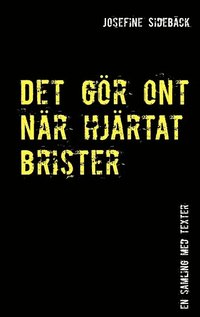 e-Bok Det gör ont när hjärtat brister  en samling med texter om psykisk ohälsa, kärlek, livet och tystnad