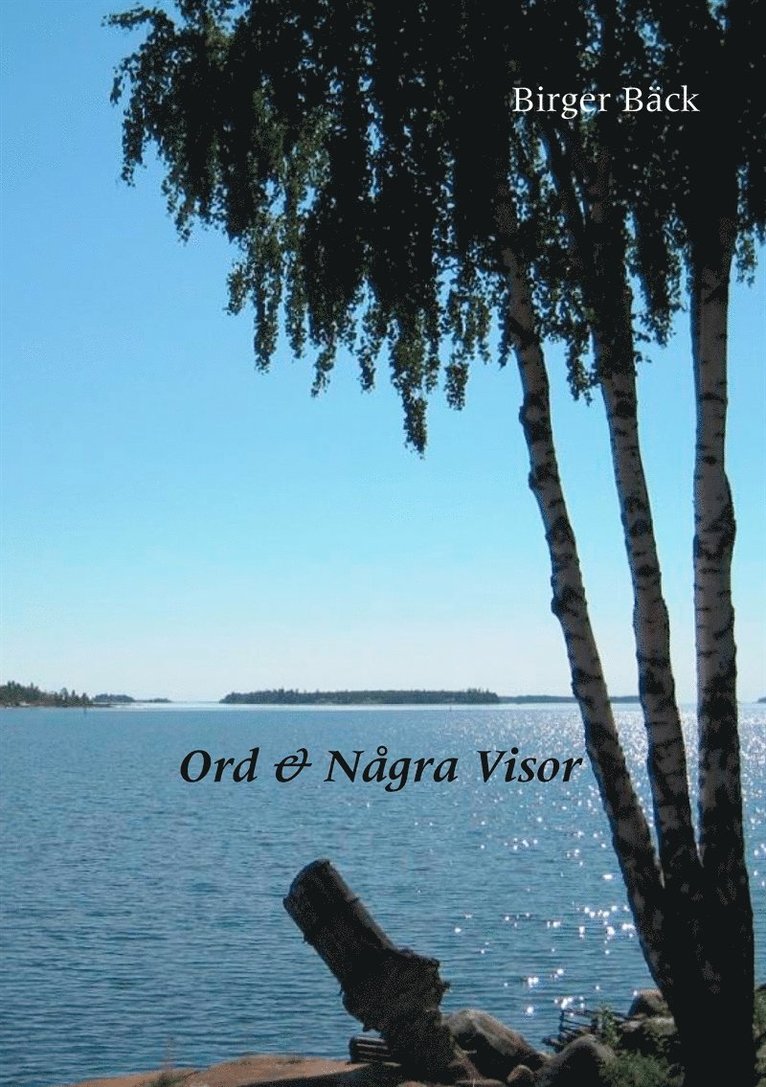 Birger Bäck - Ord & Några Visor, E-bok