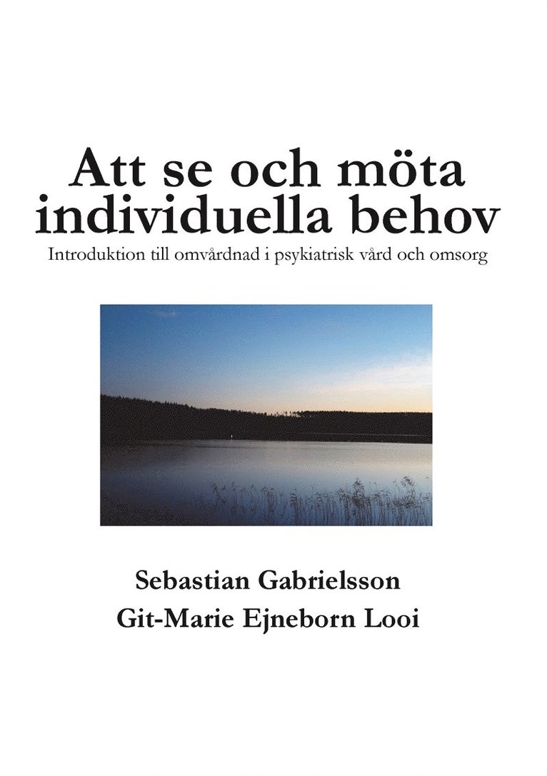 Sebastian Gabrielsson, Git-Marie Ejneborn Looi - Att se och möta individuella behov: Introduktion till omvårdnad i psykiatrisk vård och omsorg, E-bok
