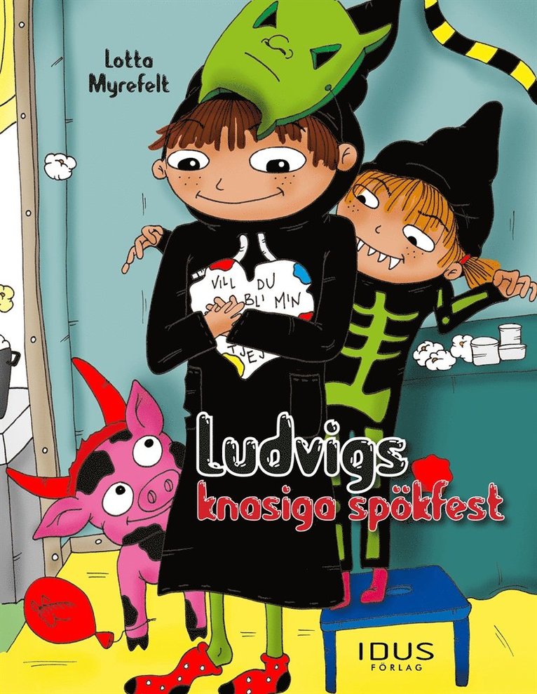 Lotta Myrefelt - Ludvigs knasiga spökfest, E-bok
