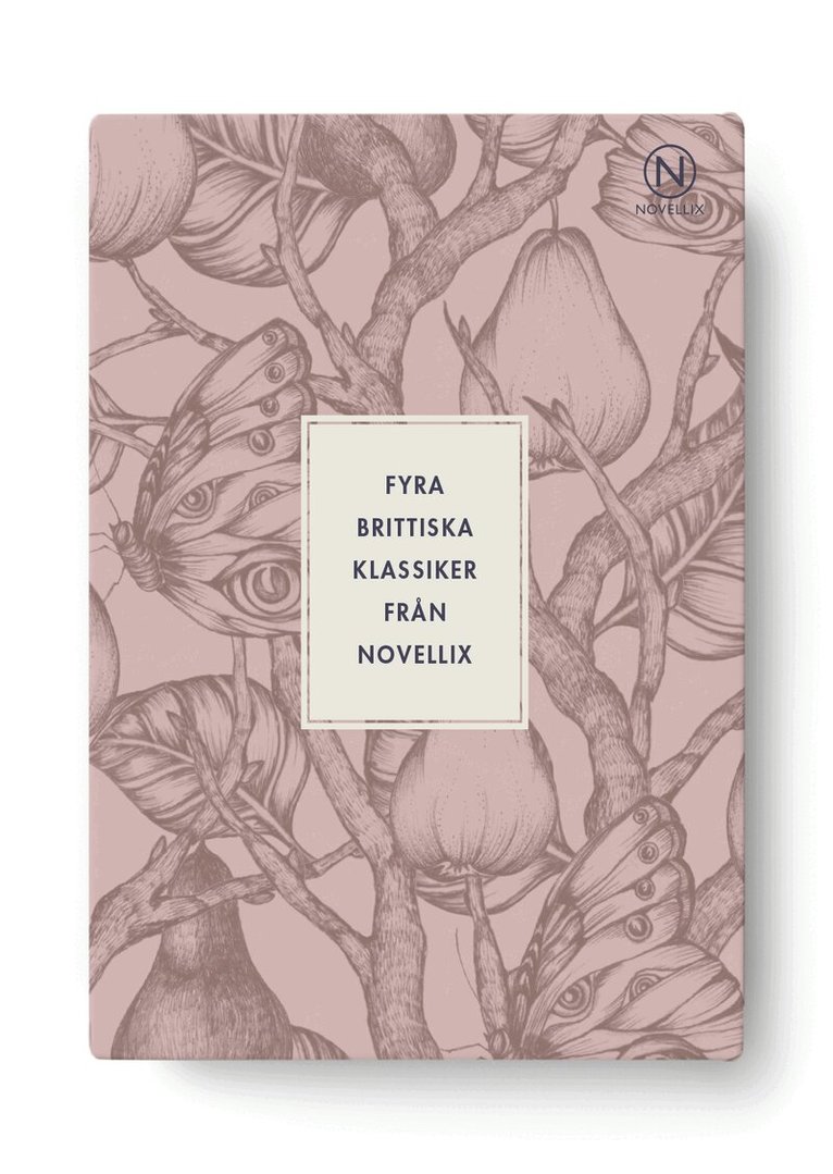 Virginia Woolf, D. H. Lawrence, Charles Dickens, Katherine Mansfield - Presentask med fyra brittiska klassiker, Häftad