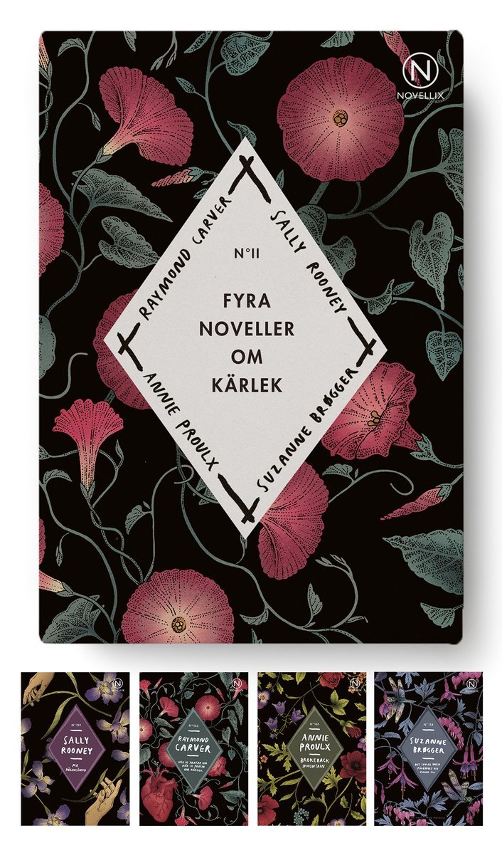 Suzanne Brøgger, Raymond Carver, Annie Proulx, Sally Rooney - Fyra noveller om kärlek II, Häftad
