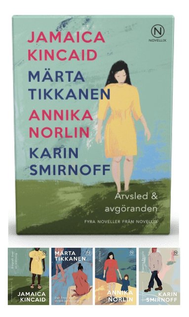 Jamaica Kincaid, Annika Norlin, Karin Smirnoff, Märta Tikkanen - Arvsled och avgöranden - fyra noveller, Häftad