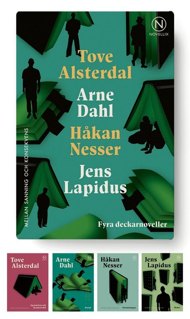 Tove Alsterdal, Arne Dahl, Jens Lapidus, Håkan Nesser - Mellan sanning och konsekvens - fyra deckarnoveller, Häftad