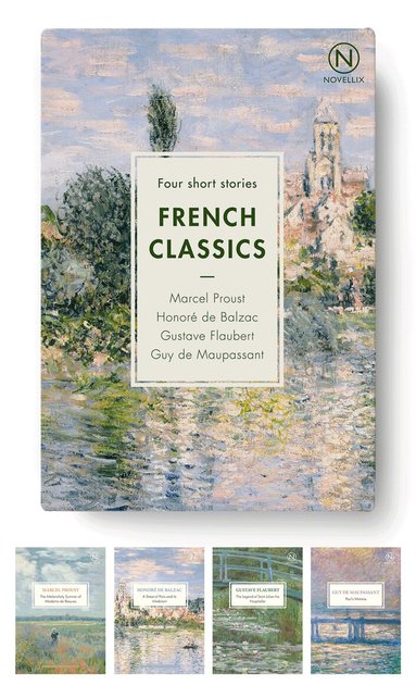 Honoré de Balzac, Guy de Maupassant, Gustave Flaubert, Marcel Proust - French Classics, Häftad