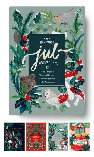 Charles Dickens, H. C. Andersen, Selma Lagerlöf, Tove Jansson - Julnoveller VI, Häftad