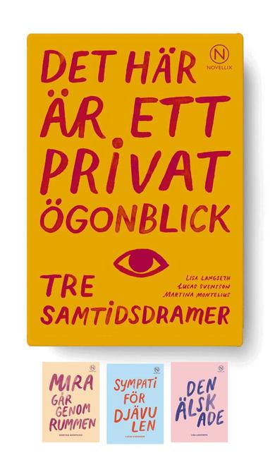 Lisa Langseth, Luca Svensson, Martina Montelius - Det här är ett privat ögonblick : tre samtidsdramer, Häftad