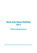 Much Ado About Nothing Act 1