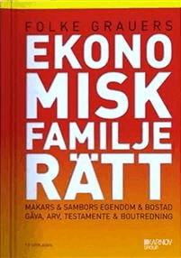 Folke Grauers - Ekonomisk familjerätt, Häftad