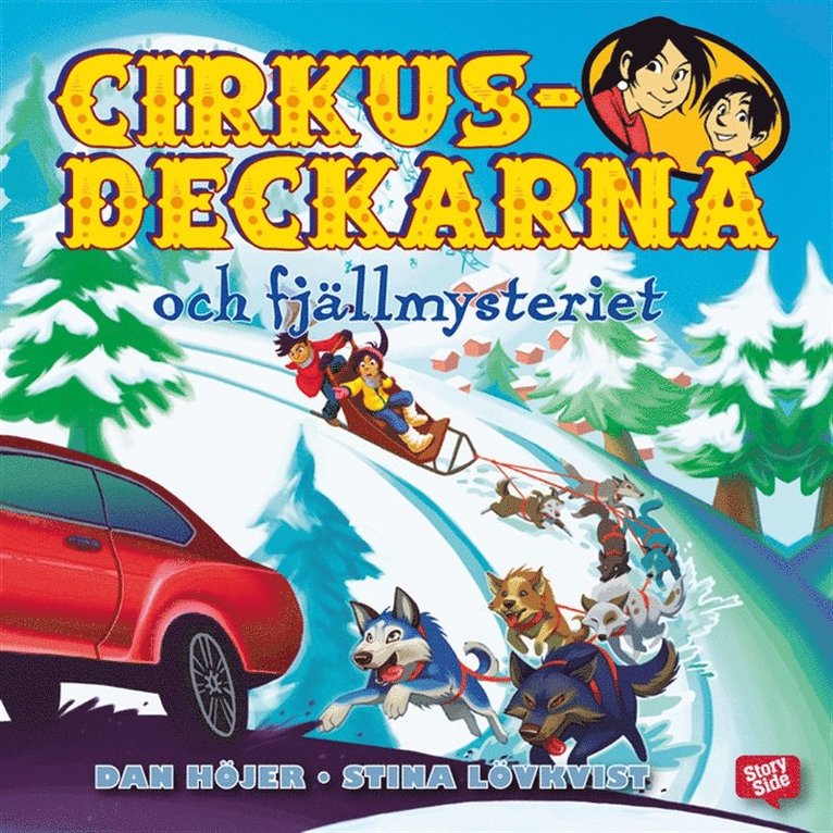 Dan Höjer - Cirkusdeckarna och fjällmysteriet, Ljudbok