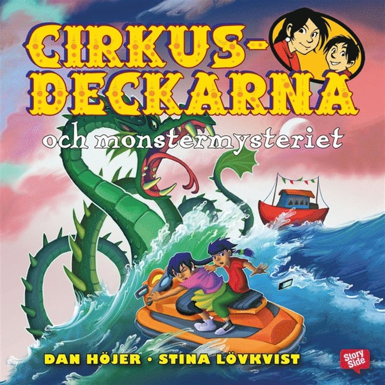 Dan Höjer - Cirkusdeckarna och monstermysteriet, Ljudbok