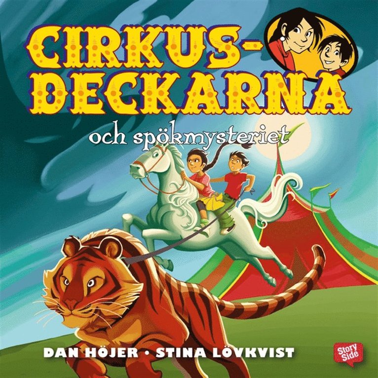Dan Höjer - Cirkusdeckarna och spökmysteriet, Ljudbok