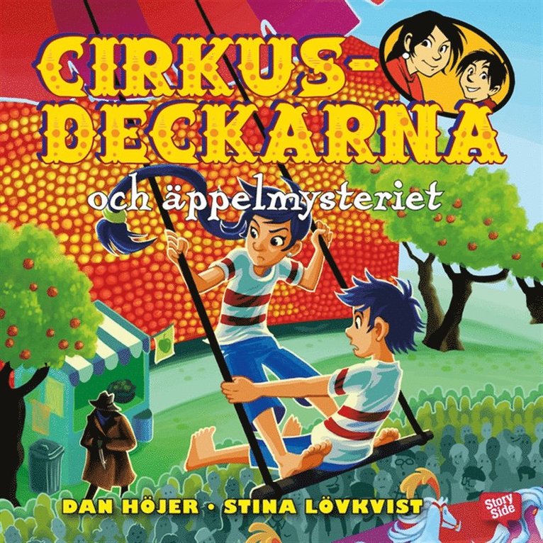 Dan Höjer - Cirkusdeckarna och äppelmysteriet, Ljudbok