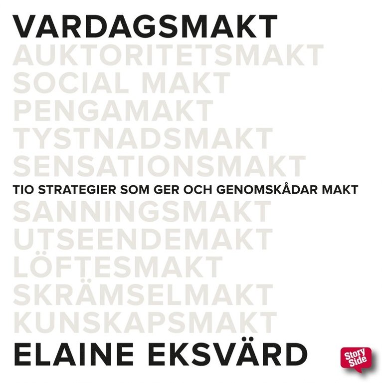 Elaine Eksvärd - Vardagsmakt : tio strategier som ger och genomskådar makt, Ljudbok