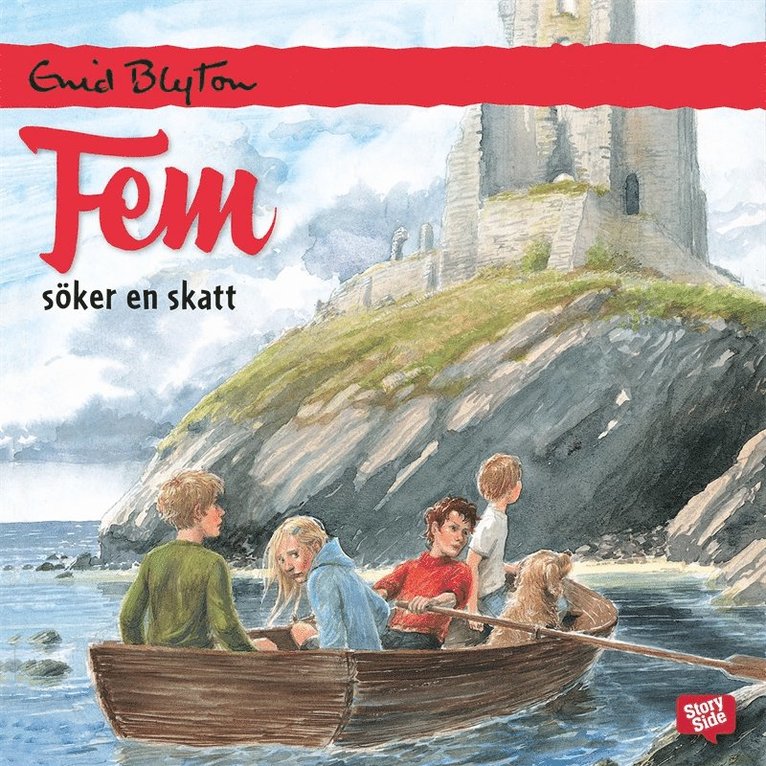 Enid Blyton - Fem söker en skatt, Ljudbok