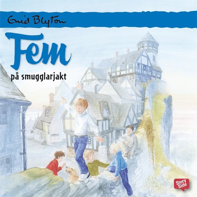 Enid Blyton - Fem på smugglarjakt, Ljudbok