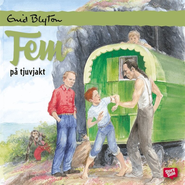 Enid Blyton - Fem på tjuvjakt, Ljudbok