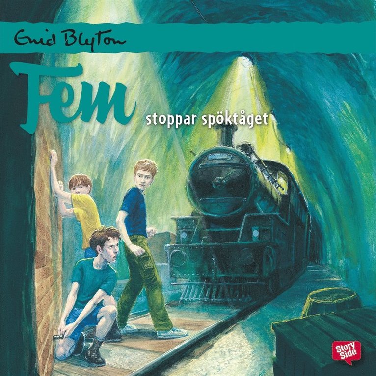 Enid Blyton - Fem stoppar spöktåget, Ljudbok