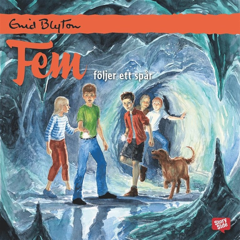 Enid Blyton - Fem följer ett spår, Ljudbok