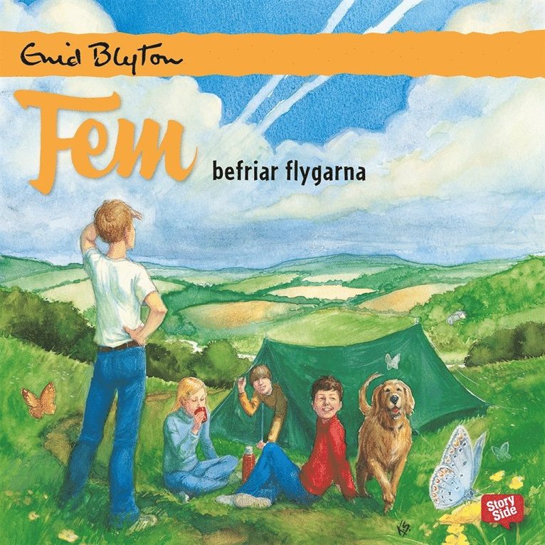 Enid Blyton - Fem befriar flygarna, Ljudbok