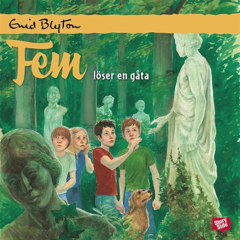 Enid Blyton - Fem löser en gåta, Ljudbok