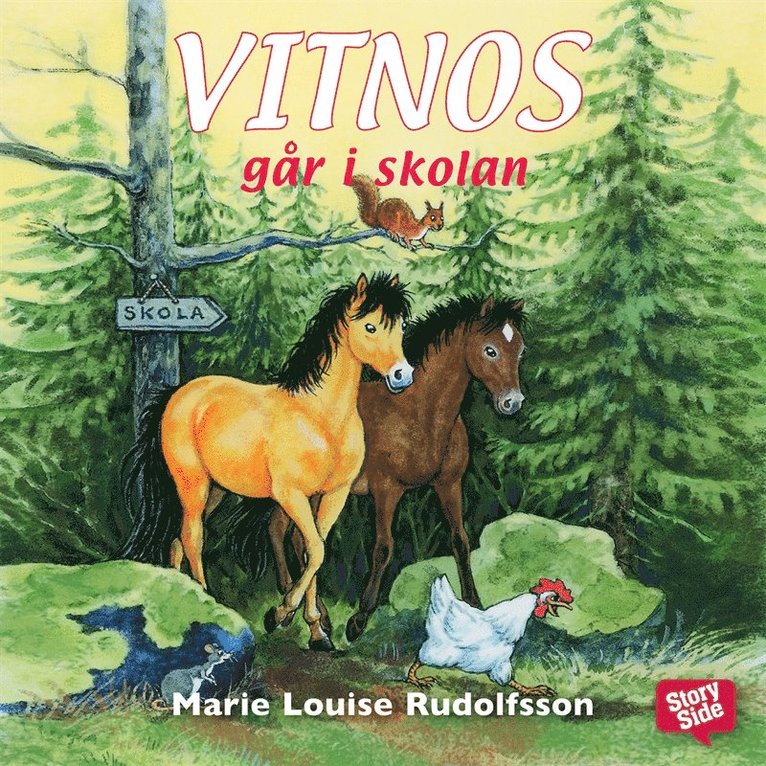 Marie Louise Rudolfsson - Vitnos går i skolan, Ljudbok