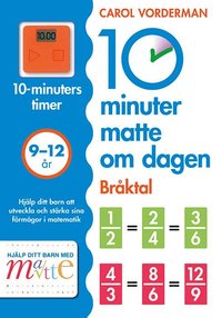 e-Bok 10 minuter matte om dagen  Bråktal