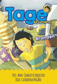 e-Bok Tage på camping. Branden <br />                        E bok