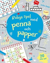 e-Bok Roliga spel med penna och papper