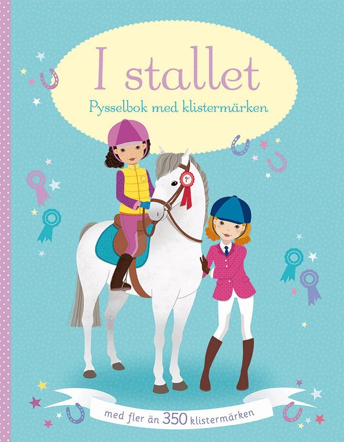 Lucy Bowman - I stallet : pysselbok med klistermärken, Häftad