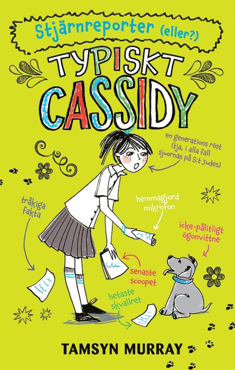Tamsyn Murray - Typiskt Cassidy. Stjärnreporter (eller?), E-bok