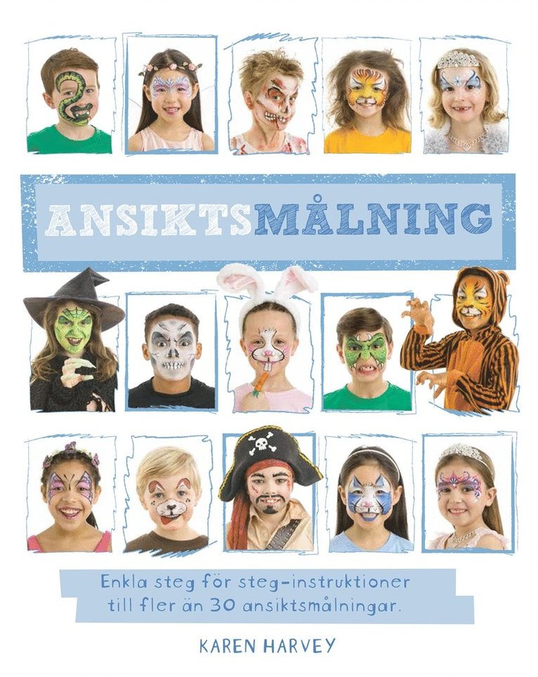 Karen Harvey - Ansiktsmålning, E-bok