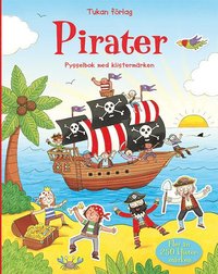 e-Bok Pirater. Pysselbok med klistermärken