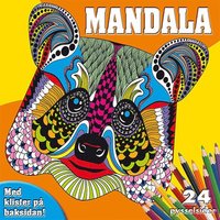 e-Bok Mandala målarblock (björn)