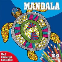 e-Bok Mandala målarblock (sköldpadda)