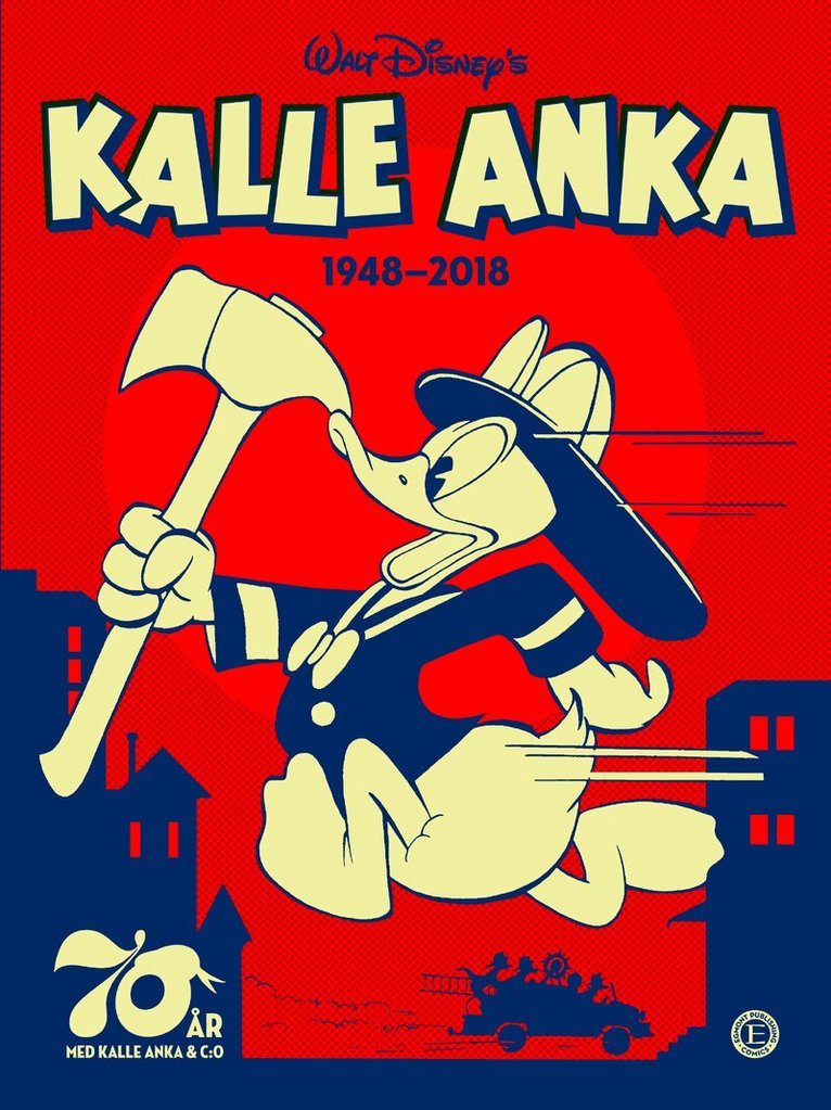 Kalle Anka & C:o 70 år, Kartonnage