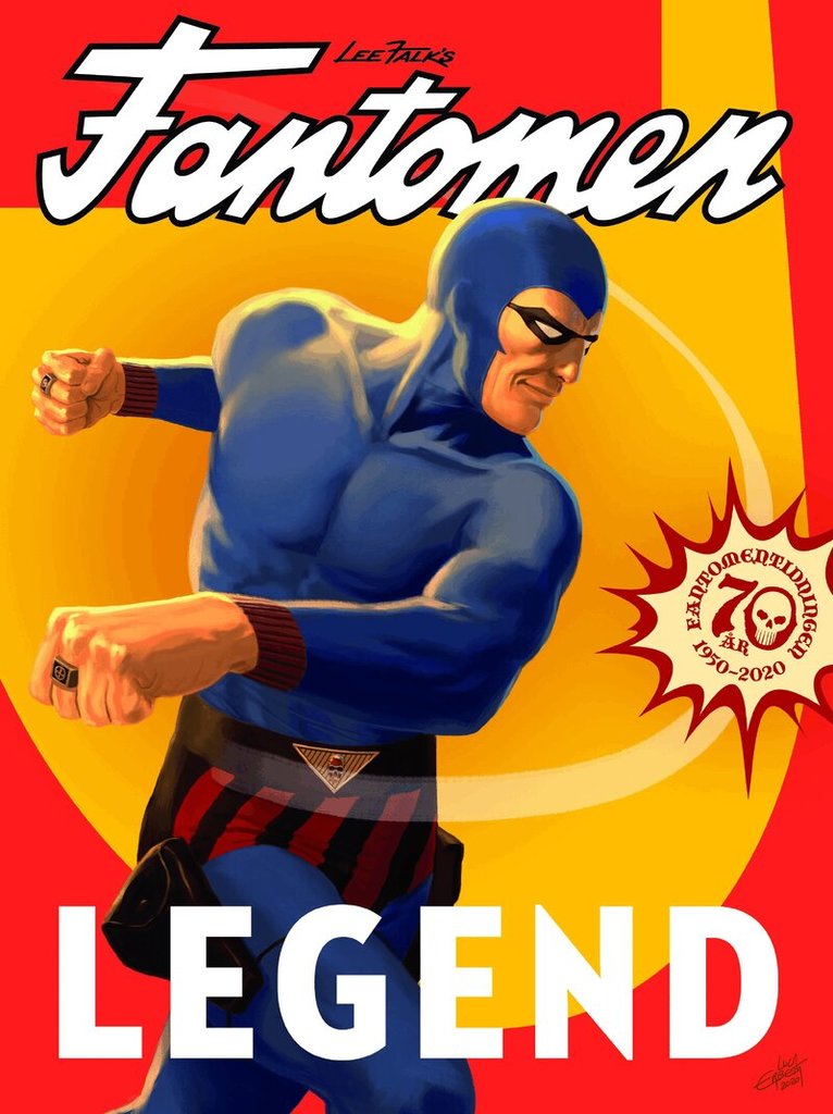 Lee Falk - Fantomen. Legend, Häftad