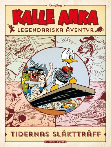 Walt Disney Company - Kalle Anka legendariska äventyr. Tidernas släktträff, Kartonnage