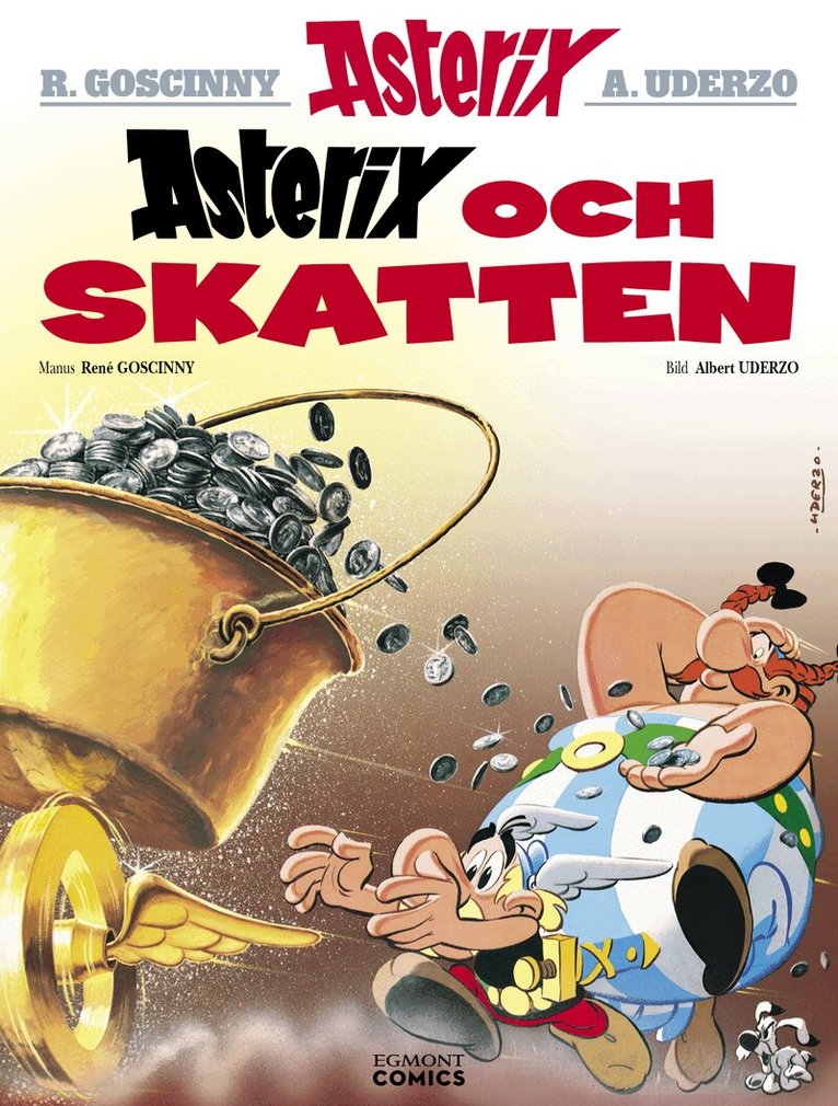 René Goscinny - Asterix och skatten, Häftad