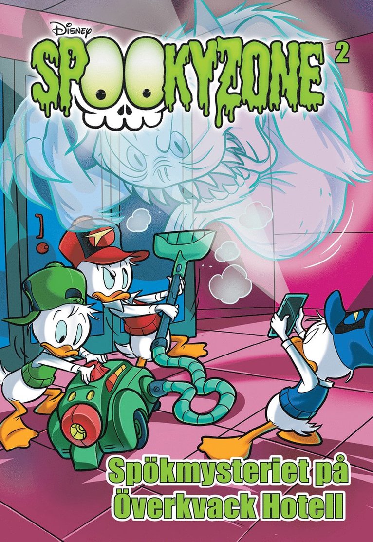 Disney - Spookyzone. Spökmysteriet på Överkvack Hotell, E-bok
