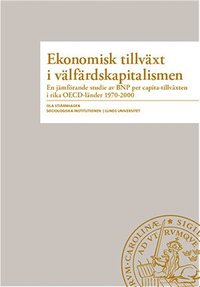 e-Bok Ekonomisk tillväxt i välfärdskapitalismen