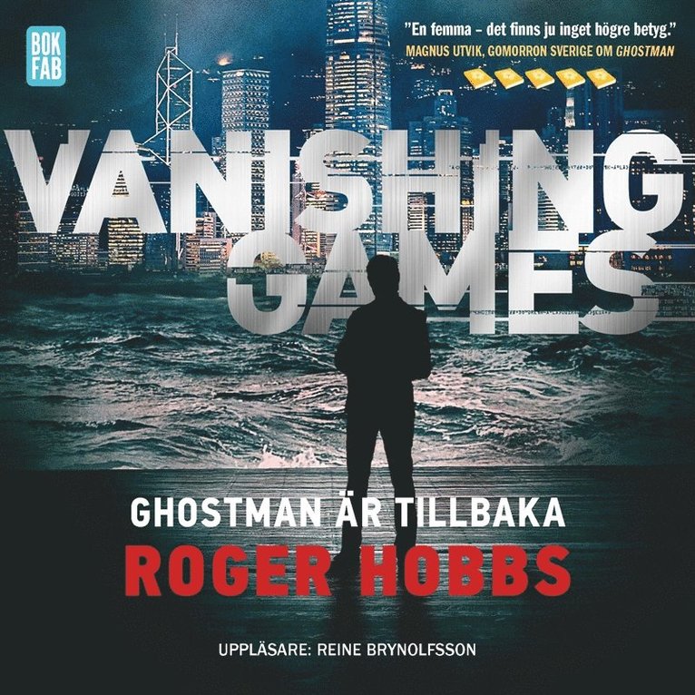 Roger Hobbs - Vanishing games, Ljudbok