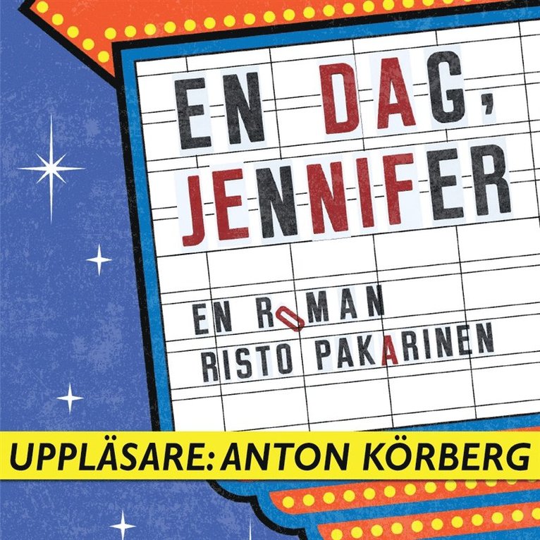 Risto Pakarinen - En dag, Jennifer, Ljudbok