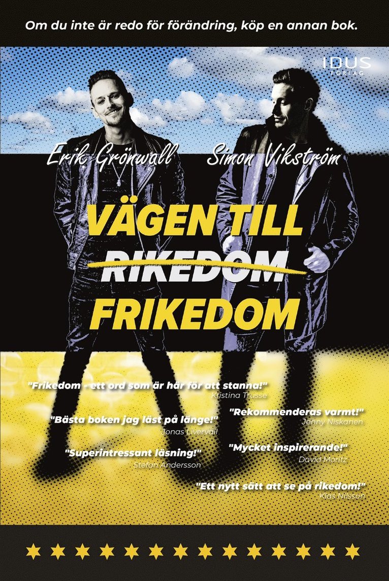Erik Grönwall, Simon Vikström - Vägen till frikedom, E-bok