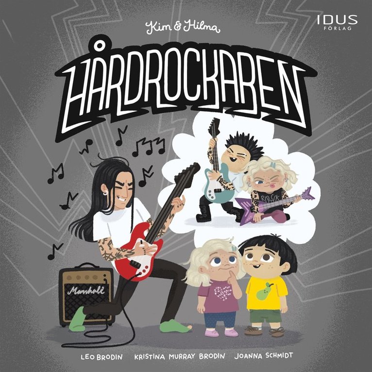 Kristina Murray Brodin, Leo Brodin - Kim & Hilma : Hårdrockaren, Ljudbok