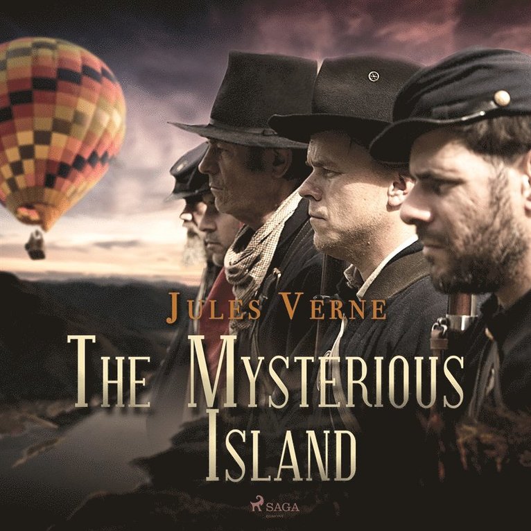 Jules Verne - The mysterious island, Ljudbok