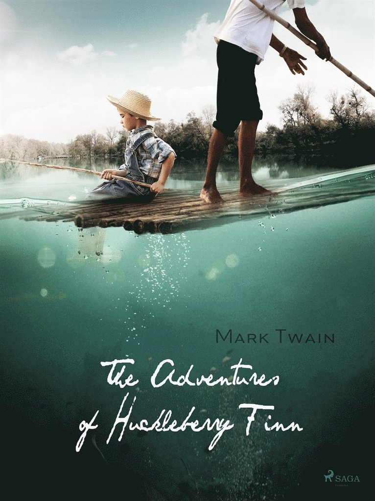 Mark Twain - The adventures of Huckleberry Finn, E-bok