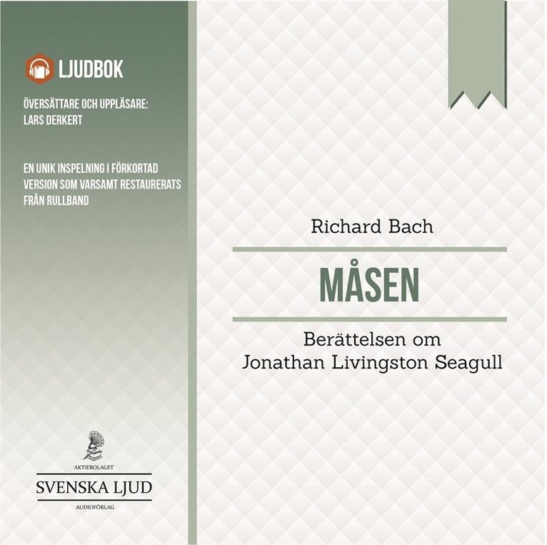 Richard Bach - Måsen : berättelsen om Jonathan Livingston Seagull, Ljudbok