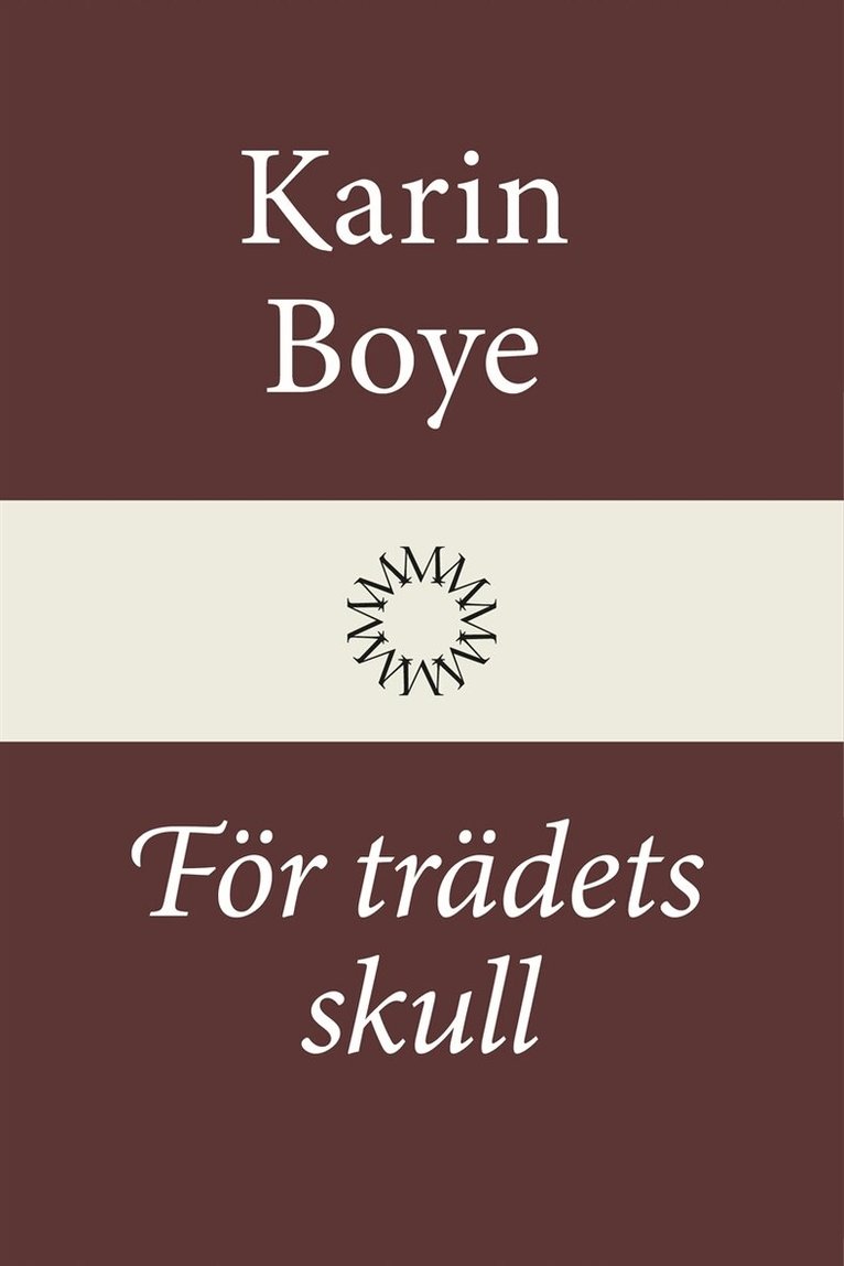 Karin Boye - För trädets skull, E-bok