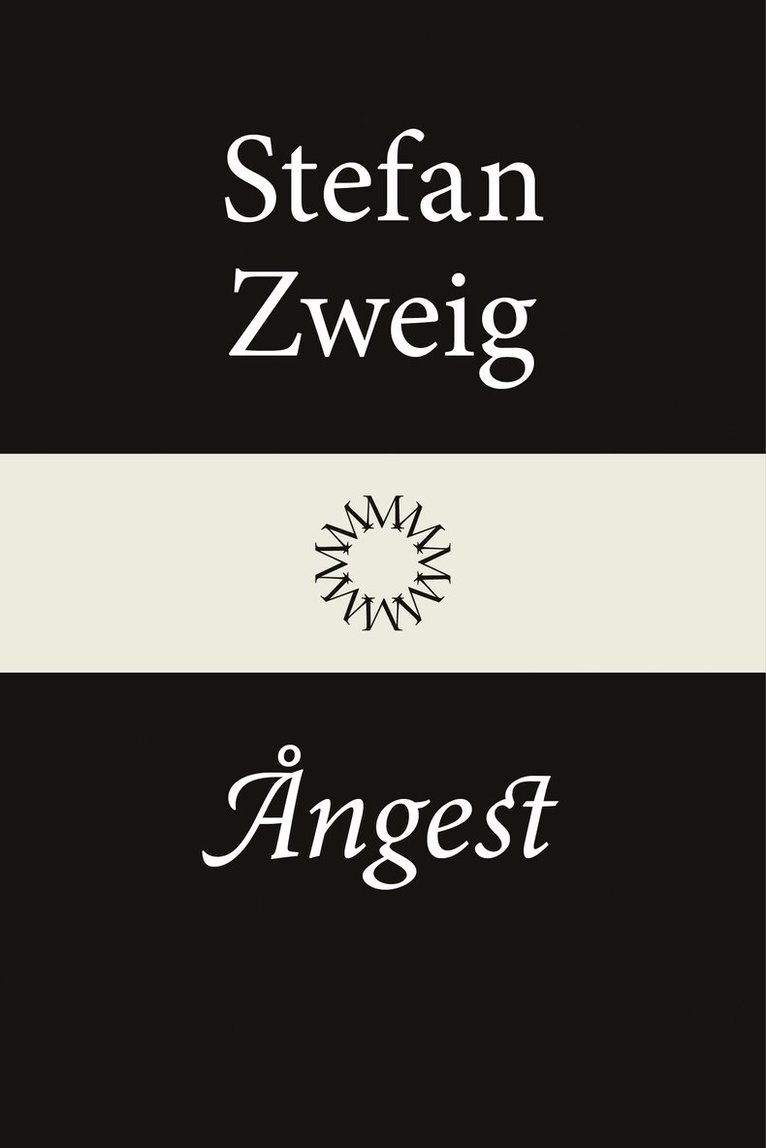 Stefan Zweig - Ångest, Inbunden